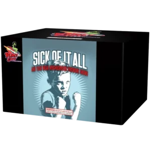 Box with fighter illustration and text.