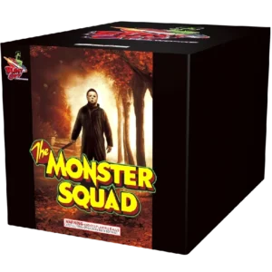 Black box with "The Monster Squad" design.