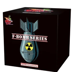 Black box with F-Bomb Series design.
